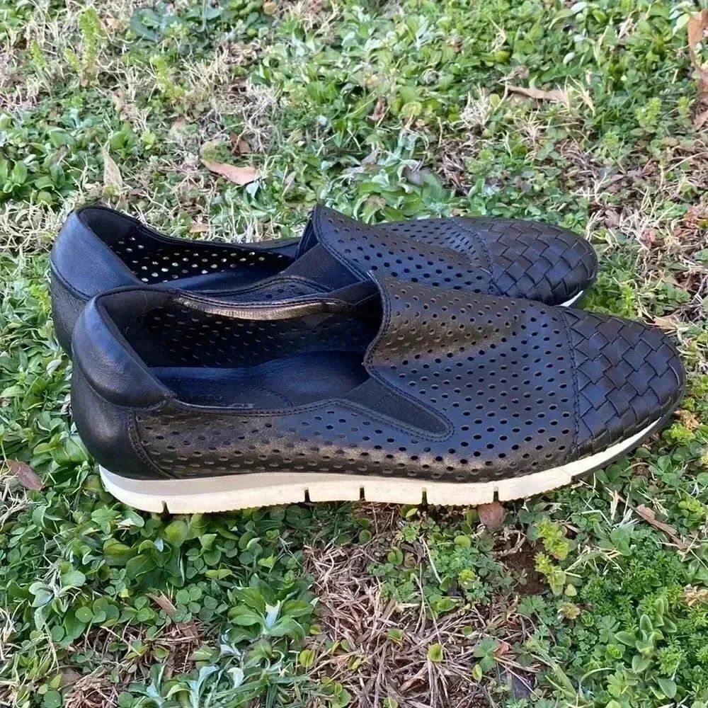 Sesto Meucci Woven Leather Shoes